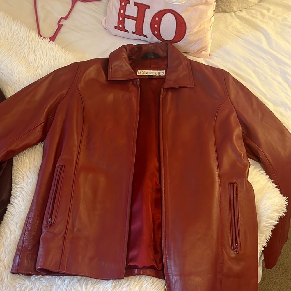 Excelled leather jacket